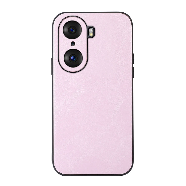 For Honor 60 Pro Cowhide Texture PU Phone Case