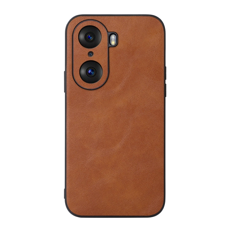 For Honor 60 Pro Cowhide Texture PU Phone Case