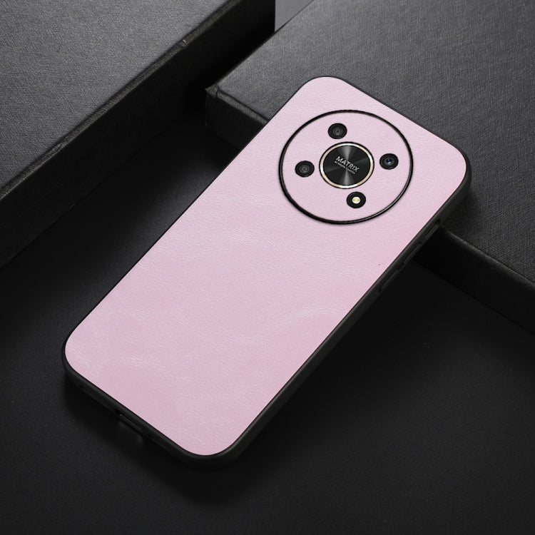 For Honor X30 Cowhide Texture PU Phone Case