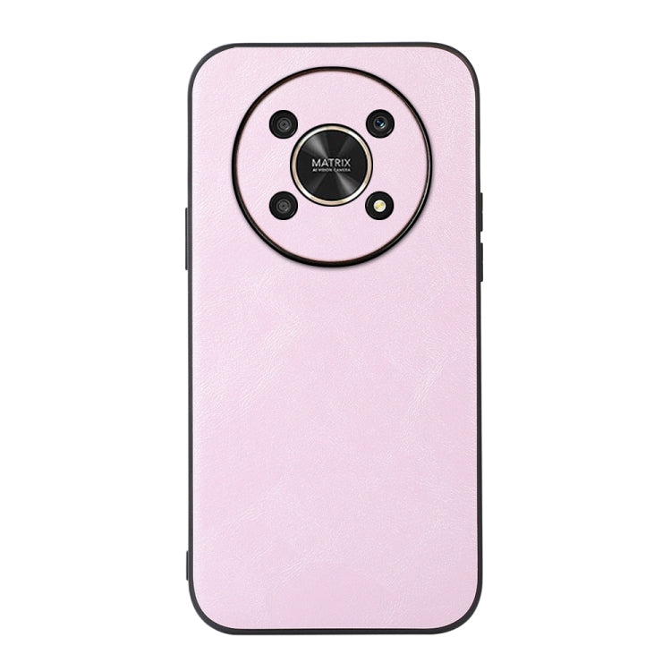 For Honor X30 Cowhide Texture PU Phone Case