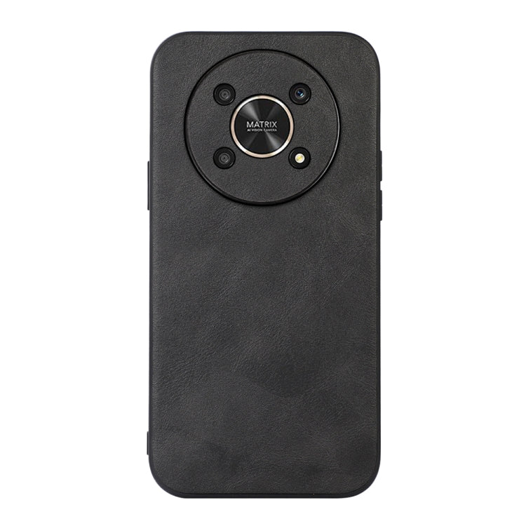 For Honor X30 Cowhide Texture PU Phone Case
