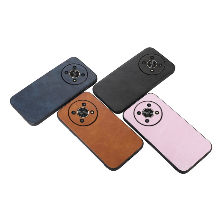 For Honor X30 Cowhide Texture PU Phone Case