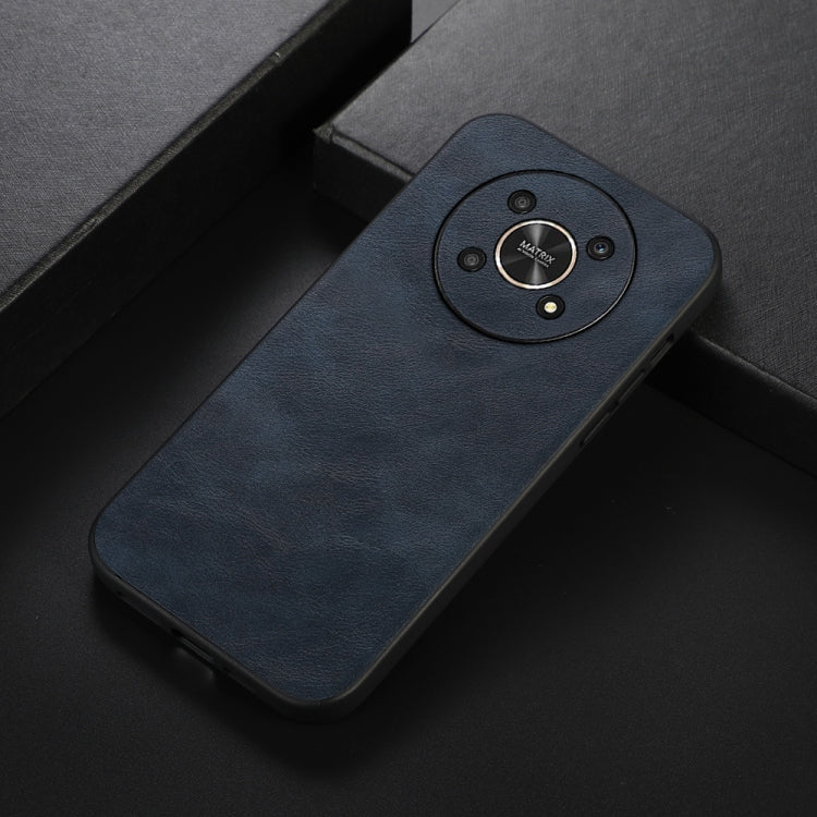 For Honor X30 Cowhide Texture PU Phone Case