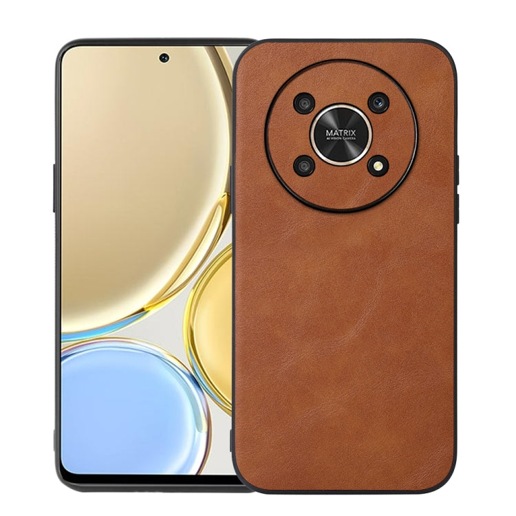 For Honor X30 Cowhide Texture PU Phone Case