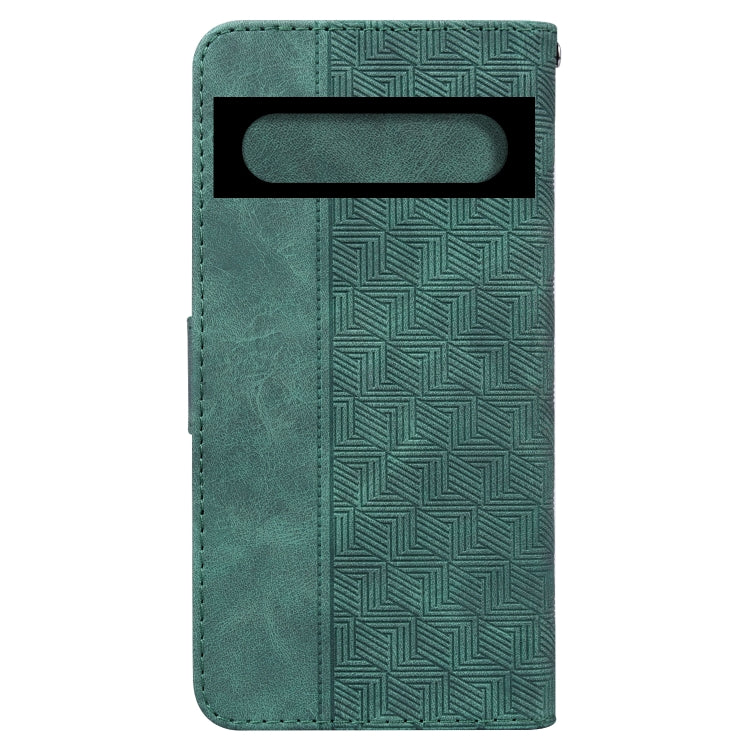 For Google Pixel 7 Pro 5G Geometric Embossed Leather Phone Case