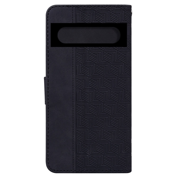 For Google Pixel 7 Pro 5G Geometric Embossed Leather Phone Case