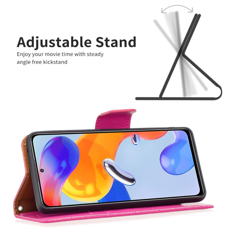 For Xiaomi Redmi Note 11 Pro International Version Litchi Texture Pure Color Horizontal Flip Leather Phone Case