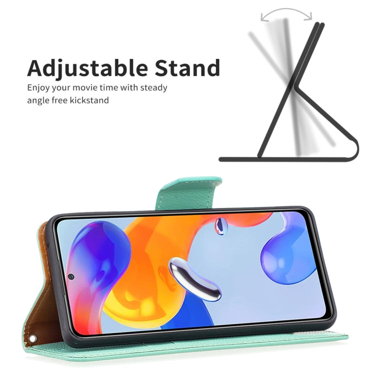 For Xiaomi Redmi Note 11 Pro International Version Litchi Texture Pure Color Horizontal Flip Leather Phone Case
