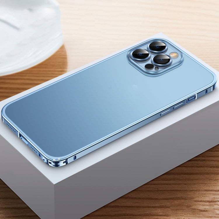 For iPhone 12 Pro Frosted Phone Case with Lens Protection