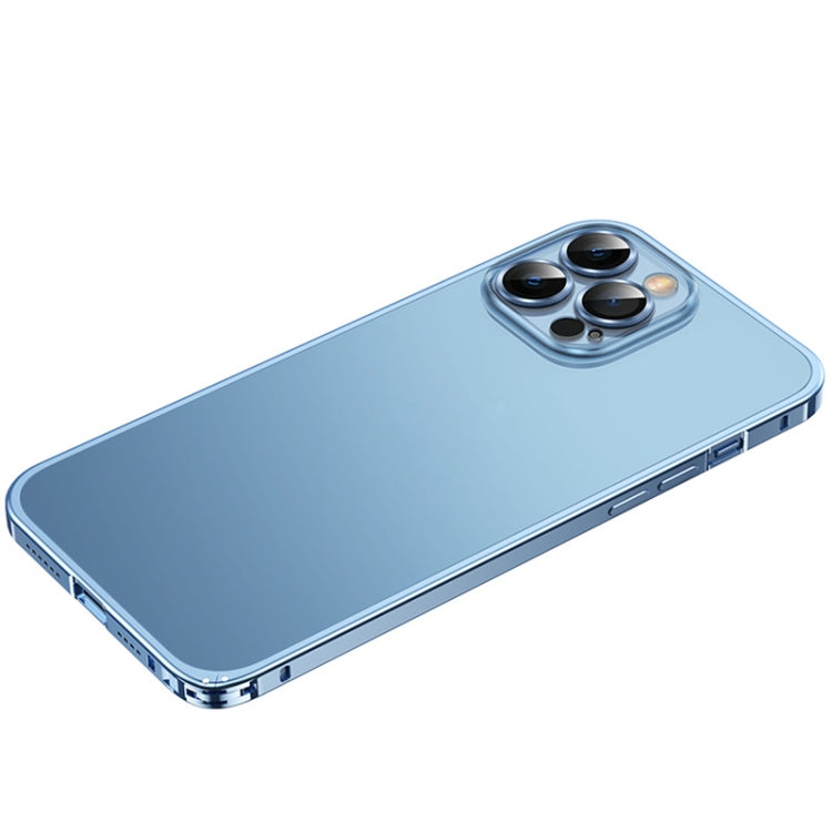 For iPhone 12 Pro Frosted Phone Case with Lens Protection