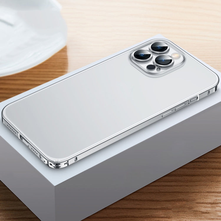 For iPhone 13 Pro Frosted Phone Case with Lens Protection