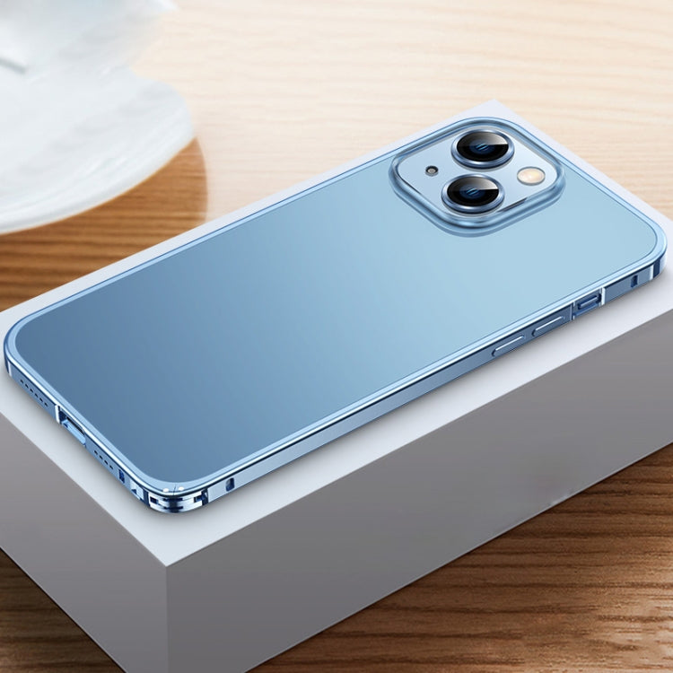For iPhone 13 Frosted Phone Case with Lens Protection