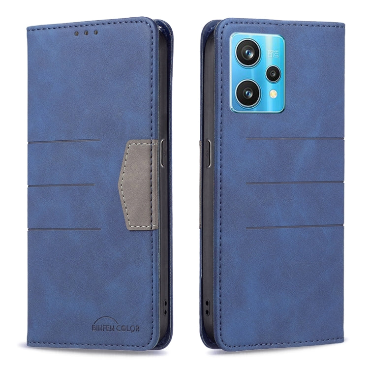 For OPPO Realme 9 Pro+ Magnetic Splicing Leather Phone Case