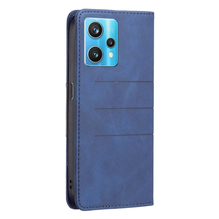 For OPPO Realme 9 Pro+ Magnetic Splicing Leather Phone Case