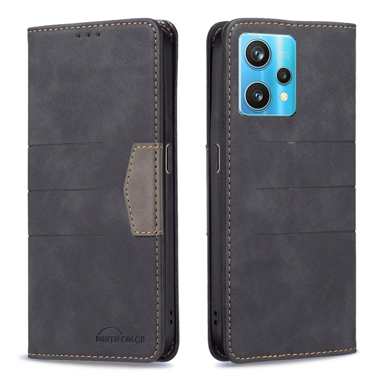 For OPPO Realme 9 Pro+ Magnetic Splicing Leather Phone Case