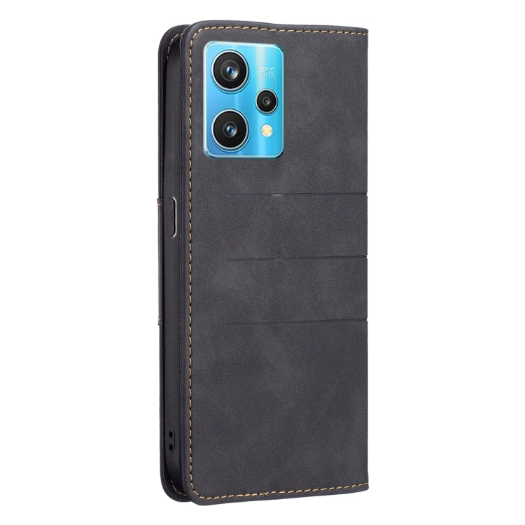 For OPPO Realme 9 Pro+ Magnetic Splicing Leather Phone Case