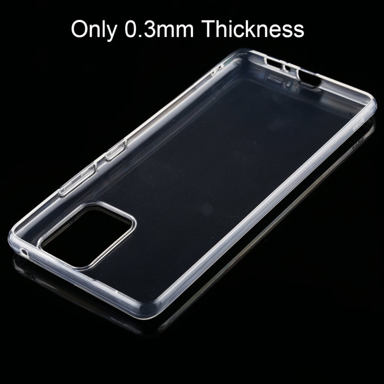 For Galaxy S10 Lite 0.3mm Ultra-Thin Transparent TPU Protective Case