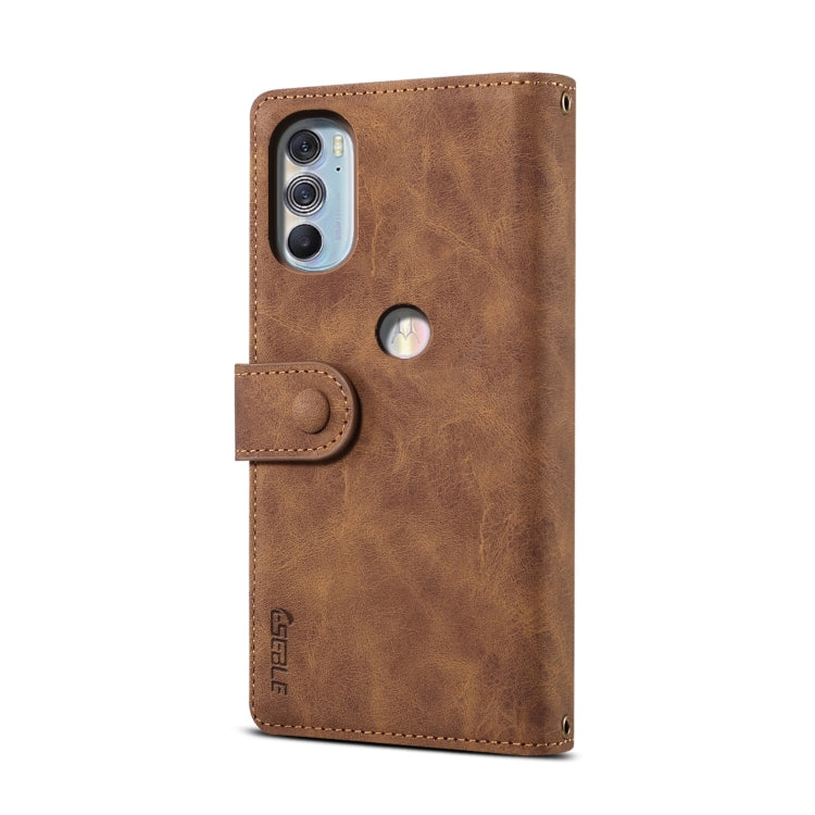 For Motorola Edge X30 Retro Frosted Horizontal Flip Leather Phone Case