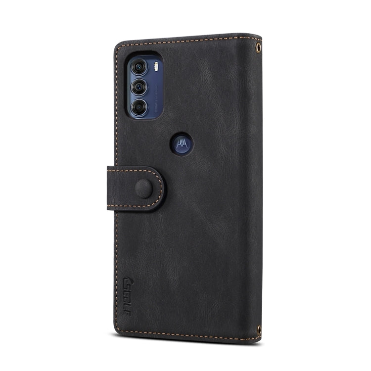For Motorola Edge S30 Retro Frosted Horizontal Flip Leather Phone Case