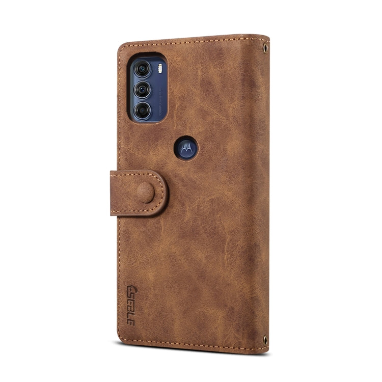 For Motorola Edge S30 Retro Frosted Horizontal Flip Leather Phone Case