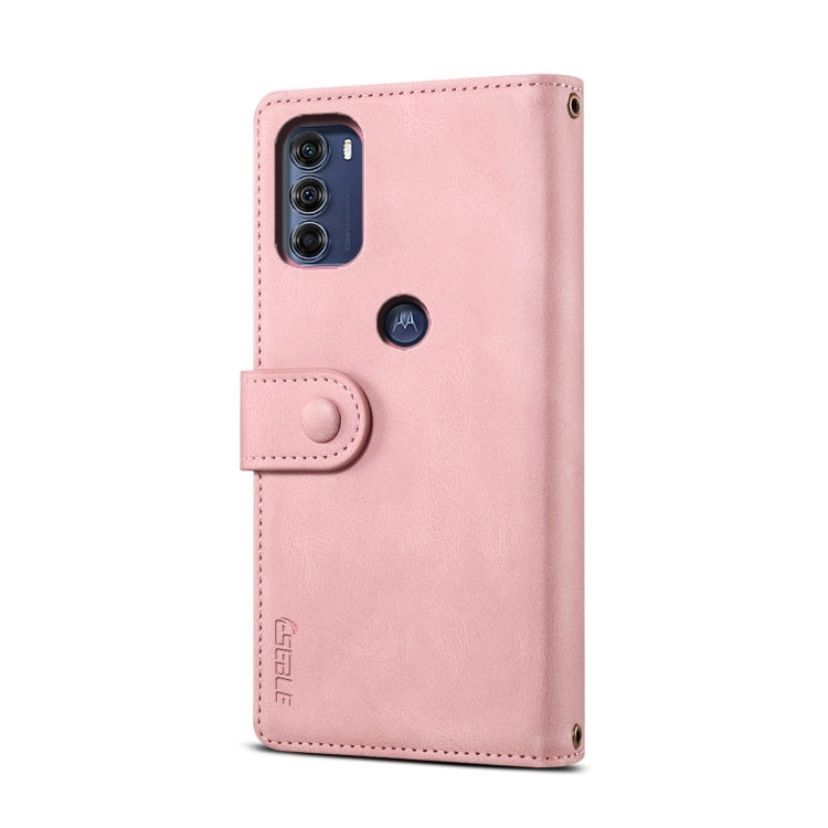 For Motorola Edge S30 Retro Frosted Horizontal Flip Leather Phone Case