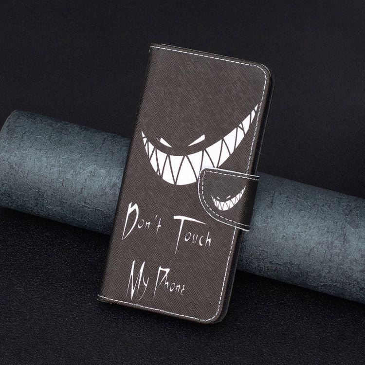 For OPPO Realme 9 Pro Colored Drawing Pattern Horizontal Flip Leather Case with Holder & Card Slots & Wallet