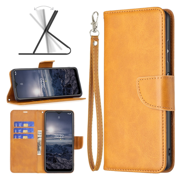 For Nokia G21 / G11 Retro Lambskin Texture Leather Phone Case