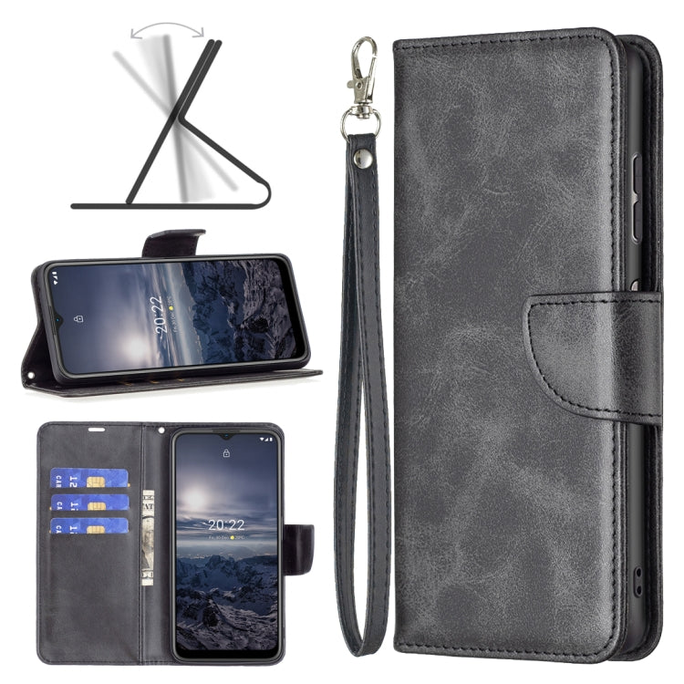 For Nokia G21 / G11 Retro Lambskin Texture Leather Phone Case