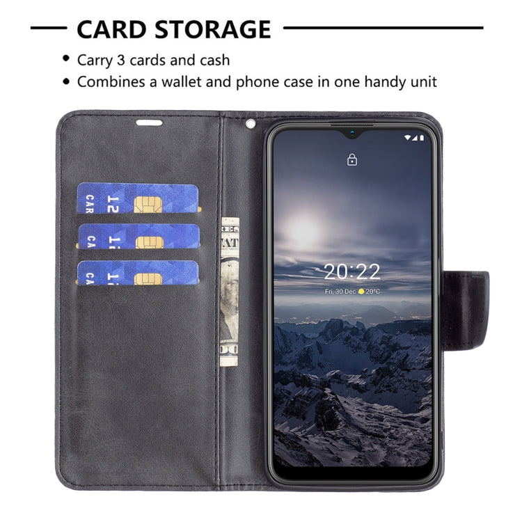For Nokia G21 / G11 Retro Lambskin Texture Leather Phone Case