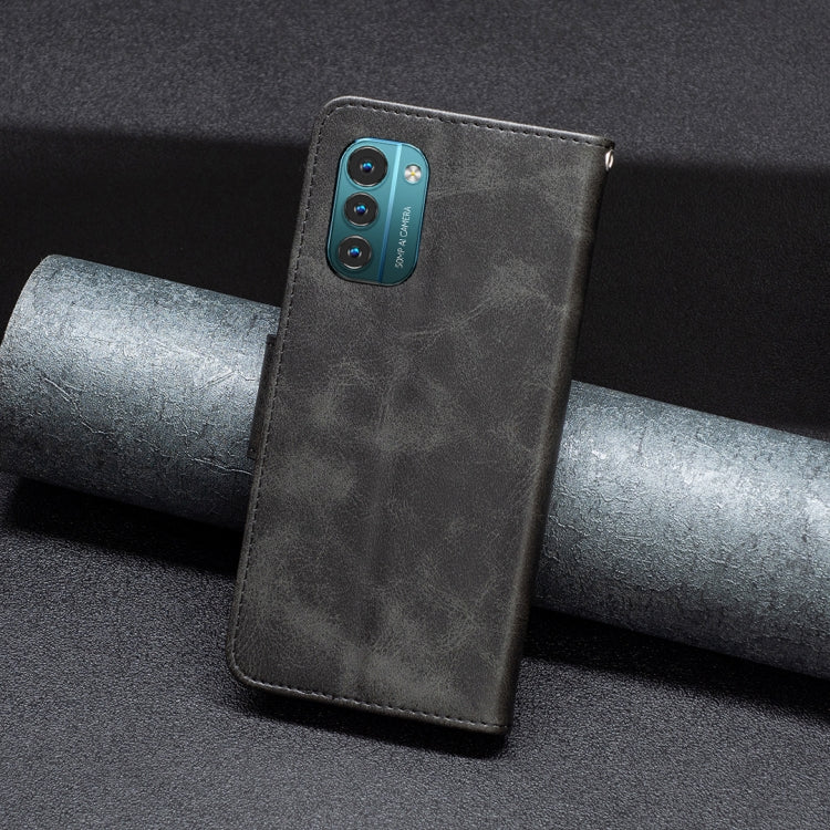 For Nokia G21 / G11 Retro Lambskin Texture Leather Phone Case