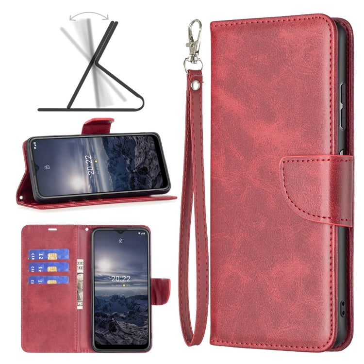 For Nokia G21 / G11 Retro Lambskin Texture Leather Phone Case