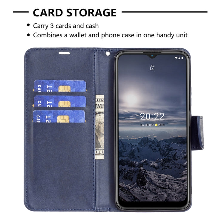For Nokia G21 / G11 Retro Lambskin Texture Leather Phone Case