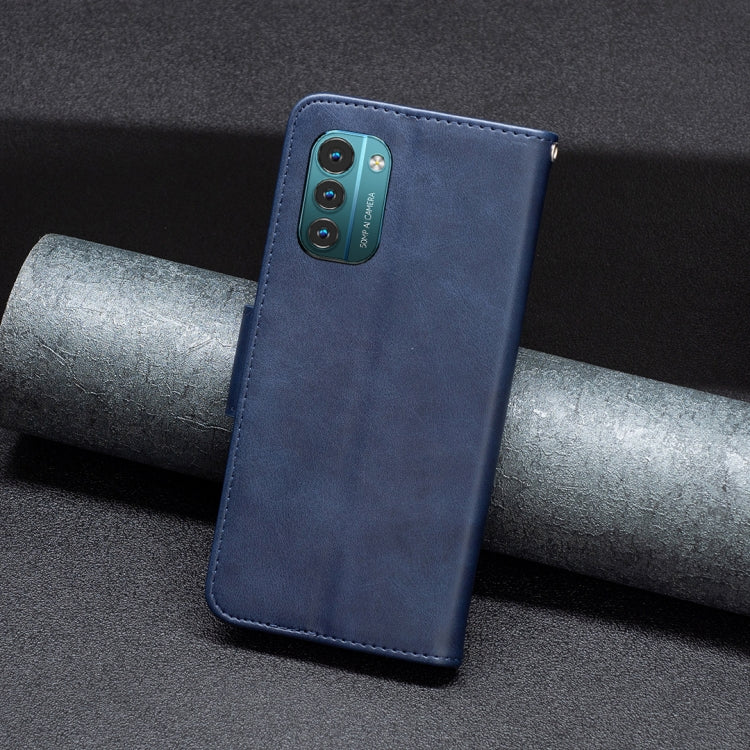 For Nokia G21 / G11 Retro Lambskin Texture Leather Phone Case