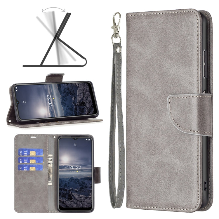For Nokia G21 / G11 Retro Lambskin Texture Leather Phone Case