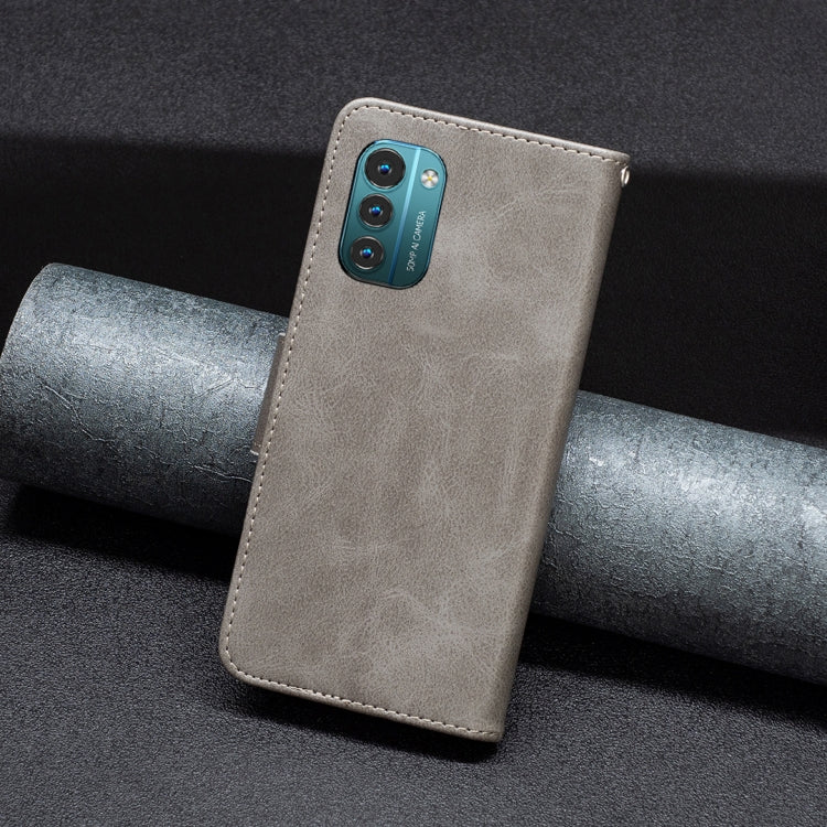 For Nokia G21 / G11 Retro Lambskin Texture Leather Phone Case