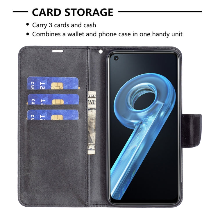 For OPPO A36 4G / A96 4G / A76 4G / K10 4G / Realme 9i Retro Lambskin Texture Leather Phone Case