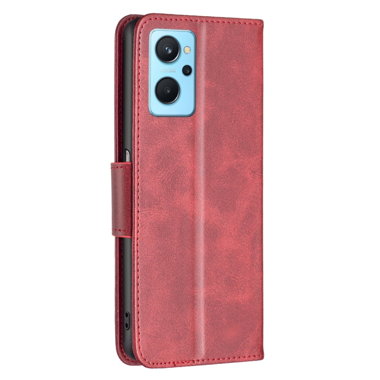 For OPPO A36 4G / A96 4G / A76 4G / K10 4G / Realme 9i Retro Lambskin Texture Leather Phone Case