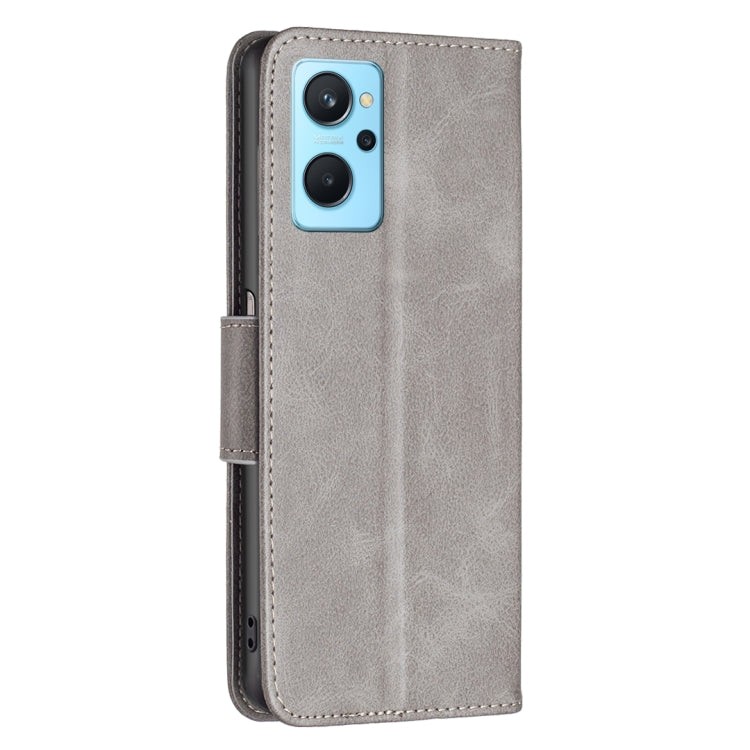 For OPPO A36 4G / A96 4G / A76 4G / K10 4G / Realme 9i Retro Lambskin Texture Leather Phone Case