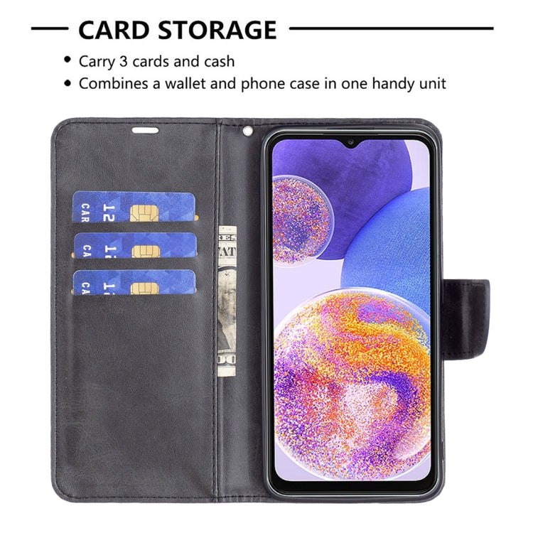 For Samsung Galaxy A23 5G Retro Lambskin Texture Leather Phone Case
