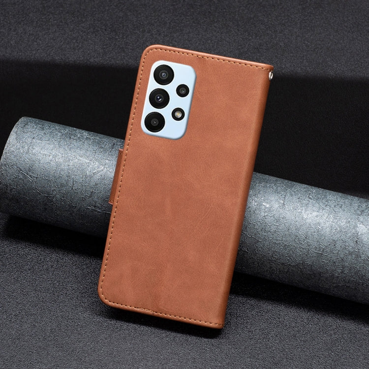 For Samsung Galaxy A23 5G Retro Lambskin Texture Leather Phone Case