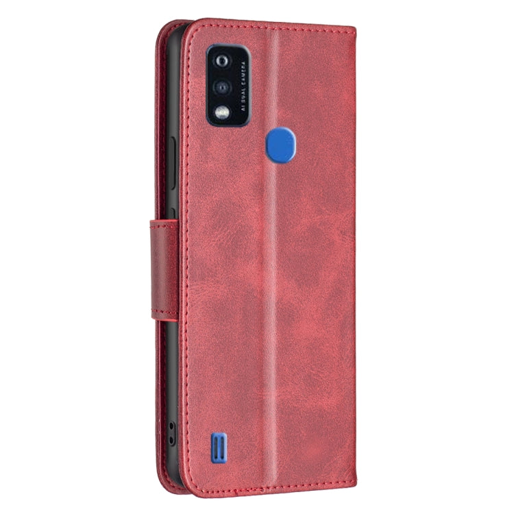 For ZTE Blade A51 Retro Lambskin Texture Leather Phone Case