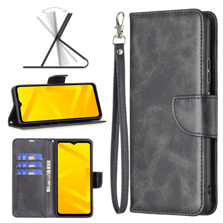 For ZTE Blade A71 Retro Lambskin Texture Leather Phone Case