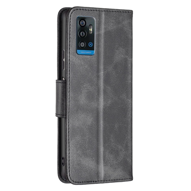 For ZTE Blade A71 Retro Lambskin Texture Leather Phone Case