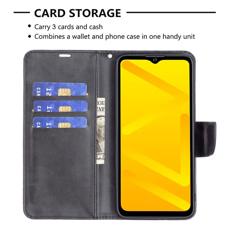 For ZTE Blade A71 Retro Lambskin Texture Leather Phone Case