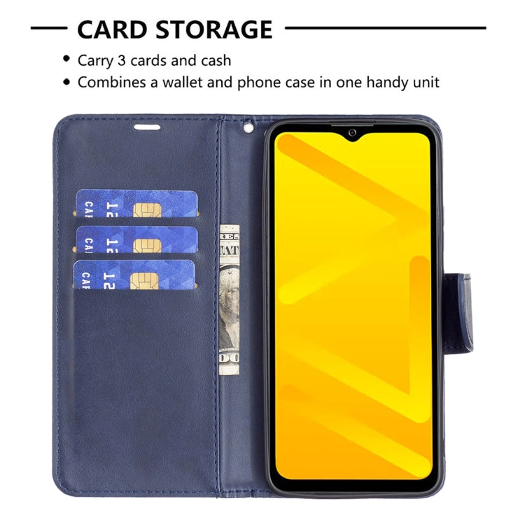 For ZTE Blade A71 Retro Lambskin Texture Leather Phone Case
