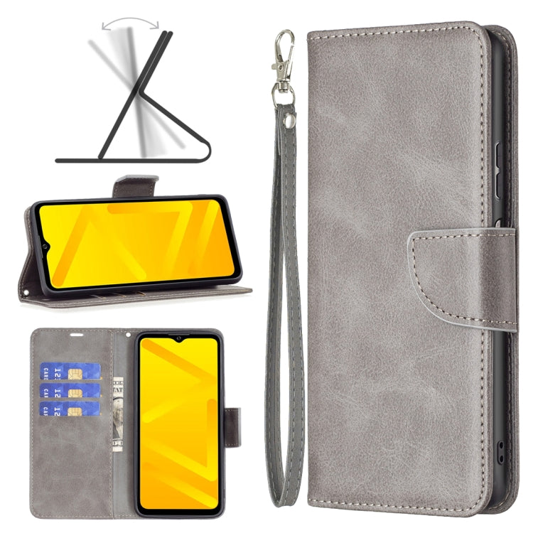For ZTE Blade A71 Retro Lambskin Texture Leather Phone Case