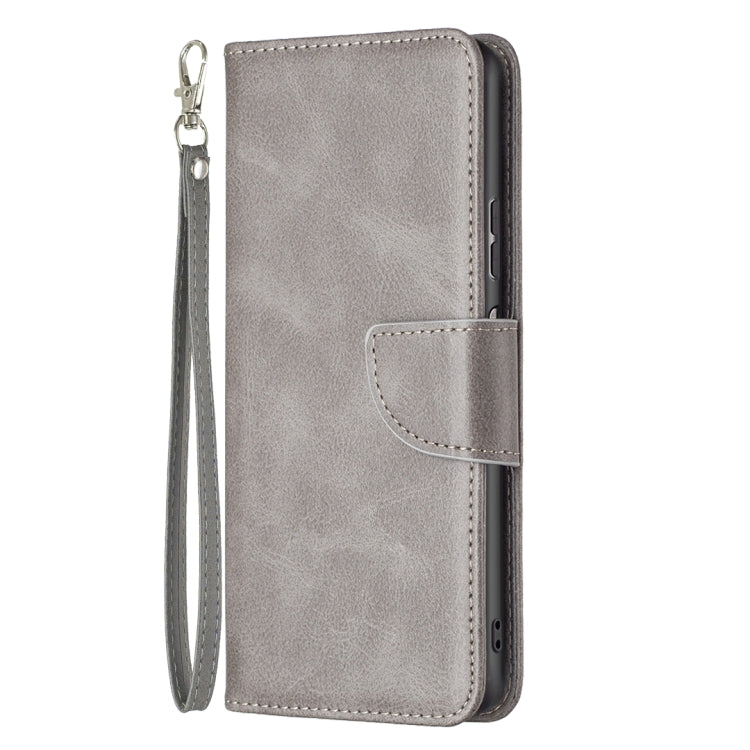 For ZTE Blade A71 Retro Lambskin Texture Leather Phone Case