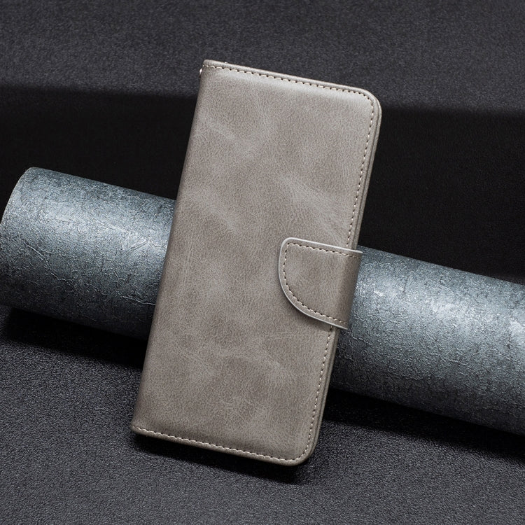For ZTE Blade A71 Retro Lambskin Texture Leather Phone Case