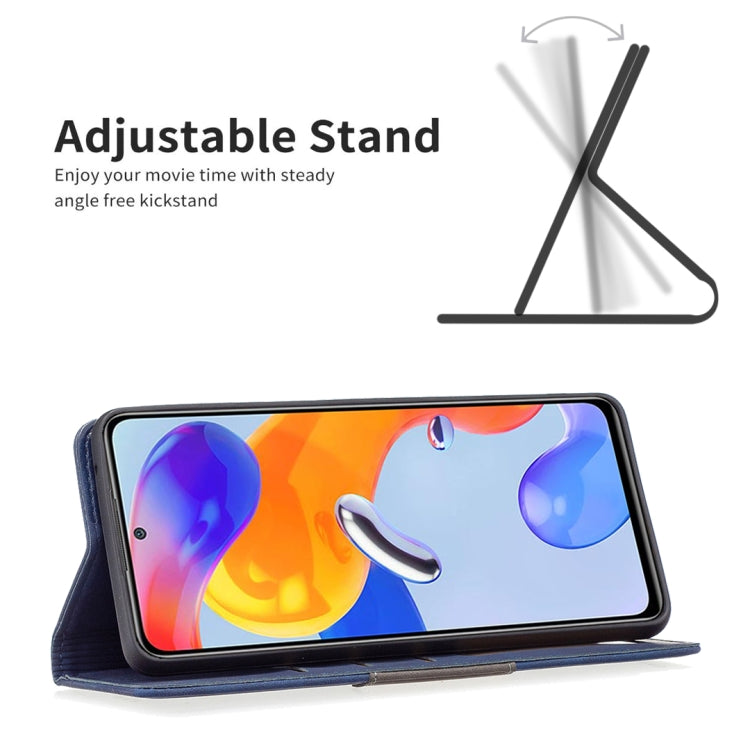 For Xiaomi Redmi Note 11 Pro International Version Magnetic Splicing Leather Phone Case