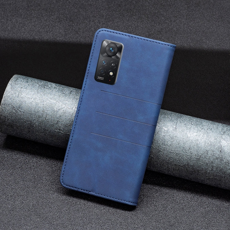 For Xiaomi Redmi Note 11 Pro International Version Magnetic Splicing Leather Phone Case
